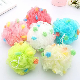  Wholesale Dead Skin Removal Shower Scrubber Sponge Bath Poufs Flower Mesh Ball