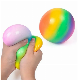  China Factory Price Fidget Stress Free Toys Balls Novelty Gobbles Powder Ball Newest Rainbow Wish Rainbow Vent Ball Slow Rebound Pinch It Unzip