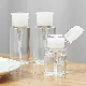  Clear Liquid Press Pump Dispenser Bottle Cosmetic Toner Bottle Makeup Nail Polish Remover Bottle