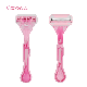  Beautiful Smooth New Model Big Cartridge Triple Blades Shaving Disposable Razor