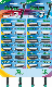 Razor in 24PCS Hanging Card Triple Blade Disposable