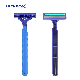  Good Quality Twin Blade Disposable Razor (Rubber and Plastics Handle)