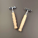 Premium Sustainable Bamboo Wooden Disposable Razors Safety Razors