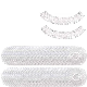  Bath Caps Large Thick Clear Waterproof Plastic Elastic Hair Bath Caps