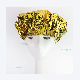  Disposable Aluminum Foil Shower Caps Bath Cap for Women SPA, Home Use, Hotel and Hair Salon