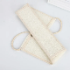 Natural Long Clean Back Body Exfoliate Loofah Scrubber Belt Loofah Bath Belt manufacturer