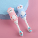  High Quality Cute Monkey Rubber Handle Soft Bristles Kids Baby Toothbrush