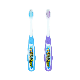Anti-Slip Handle Cartoon Printing Soft Bristle Tongue Cleaner Kids Toothbrush
