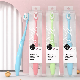  OEM Unique Design Flower Bud Bristle Adult Plastic Manual Toothbrush