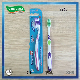  Fresh up Adults′ Toothbrush with Tongue Scraper Combined