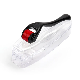  Matte Black Derma Roller 540 Titanium Needle Facial Dermaroller Skin Care Microneedle Beauty Roller