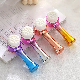  New Electroplating Facial Cleansing Brush Double-Sided Silicone Brush