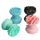  New Arrival 2 in 1 Silicone Massage Shampoo Brush Facial Cleansing Silicone Brush