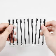 Comedones Squeeze Stick Round Head Black Cotton Buds Biodegradable Cotton Swabs
