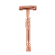  Double Edge Blade Brass Metal Handle Customized Logo Zero Waste High Quality Opening Safety Razor for Daily Shaving