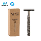  D653 Double Edge Classic Three Pieces Design Metal Razor Zero Waste Wet Shaver Safety Razor