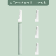  Reusable Dermaplaning Tool 1 Handle+ 4 Refills New Aluminum Material Facial Hair Razor Blade Eyebrow Trimmer with Replacements