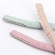  Nature Eco-Friendly Women Facial Dermaplaning Tool Hair Remover Pink Color Eyebrow Trimmer Wheat Straw Biodegradable Razor