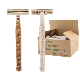  D211 Recycling Material Biodegradable Wheat Straw 2 Blades Eco-Friendly Twin Blade Shaving Razor