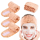  Custom Logo Label Custom Logo Printing Low MOQ New Design Women Custom Shower Yoga Makeup SPA Bamboo Cotton Headband