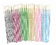  50PCS/Bag Disposable Flocking Head Lip Liner Wand Applicator One-off Makeup Brush Lipstick Brush Lip Gloss Wand Applicators