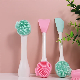  Customization Color Double Head Silicone Facial Mud Mask Applicator Brush Clean Brushes Tools Face Mask Cleaning Brush
