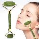  High Quality Wholesale Price Facial Massage Jade Roller Green Quartz Jade Roller Gua Sha Board Set