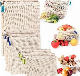 Reusable Mesh Produce Bags Customized Logo Fruit and Vegetable Bags