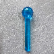  Deep Blue Dazzling Sky Blue Beautiful Manual Massage Instrument Ice Wave Ball for Face Massage to Reduce Swelling and Reduce Wrinkles