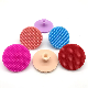  Silicone Small Size Round Face Lips Nose Pores Cleaning Brush for Face Washer Baby Shampoo