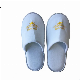Hotel Amenities White Velvet Close Toe Hotel Slipper
