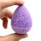  Makeup Dual Use Design Silicone Coating Foundation Beauty Makeup Sponge