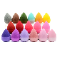  Save Makeup Silicone Coating Surface Beauty Blending Blender Cosmetic Makeup Foundation Sponge Puff Applicator
