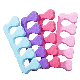  Factory Supplying Hot Sale Soft Sponge Toe Separator in Many Colors Nail Separate Sponge