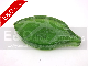 Green Leaf Transparent Wholesale Mini Custom Hotel Toiletries Soap manufacturer