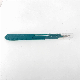  Plastic Handle Carbon Blade or Stainless Steel Blade Disposable Safety Scalpel Blade