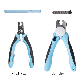  Safety Guard to Avoid Over-Cutting Nails & Free Nail File - Razor Sharp Blades - Sturdy Non Slip Handles - for Safe Dog Nail Clippers and Trimmer
