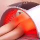  7 Color Foldable PDT Therapy Lights Foldable LED Photon Facial Heating Mask