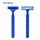 Imported Stainless Steel Reusable Razor Twin Blade Disposable