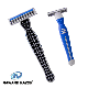  D226L Twin Stainless Steel Blade with Lubricant for Men Disposable Shaving Razor