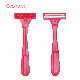 Twin Blade with Swivel Head Super Stainless Steel Disposable Razor