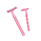  OEM Women Razor Wholesale Disposable Shaving Razor 2 Blades