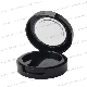  75*30mm 10g Round Shape Custom Matte Black Empty Makeup Compact Case for Skincare Cosmetic Packing Lipstick