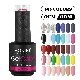  Roniki 15ml Pure Glitter Gel Nail Polish 308 Colors Nail Gel Lasting Soak off UV Gel Varnish
