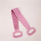  Pink Blue Factory Custom Extra Long Silicone Thickness Two-Sided Rubbing Bath Towel Silicone Brush for Children and Adults