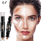  New Face Makeup Double Head Matte 2 in 1 Round Plastic Tube Contour Concealer Stick with Brush