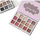  Matte Custom Recycled Paper Colors Box Palette Eyeshadow