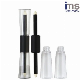  Round Duo Plastic Lip Gloss Case 6ml*2