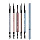  Women′s Fine Core Natural Fiber Permanent Color Waterproof Sweat-Proof and Not Easy to Decolor Very Thin Eyebrow Pencil