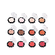  Makeup Monochrome Pearlescent Liquid Eyeshadow Matte, Metal, Glitter